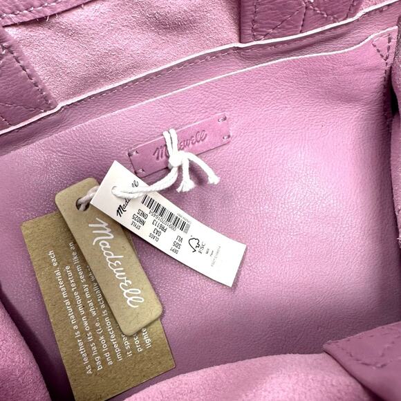 NWT Madewell The Piazza Crossbody Bag Vibrant Lilac - Picture 5 of 12